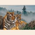 Набор для вышивания бисером МАТРЕНИН ПОСАД 37х49 "Утро в тигровой пади"